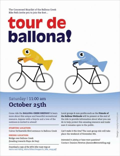 Bike Ballona on October 25th